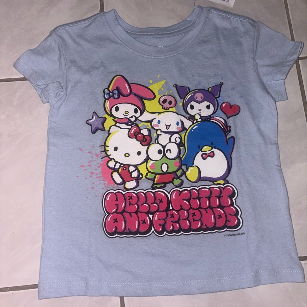 Old Navy Kids Hello‎ Kitty Graphic Tee - Light Blue